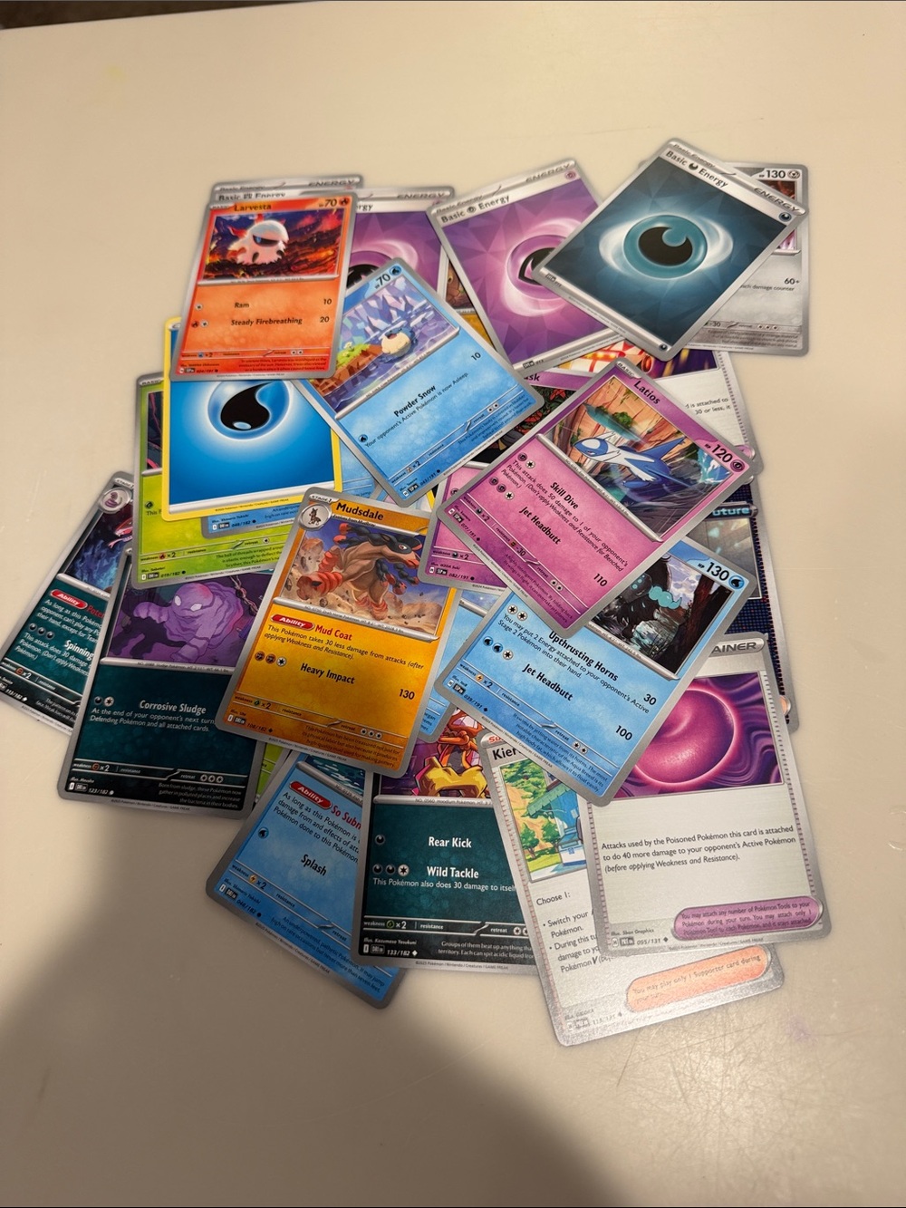 Assorted Pokémon Trading Cards - Multicolor Lot